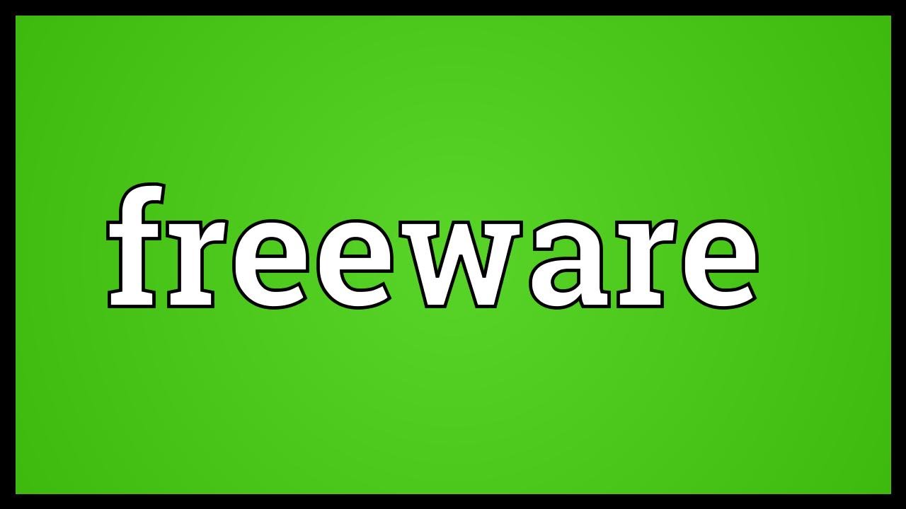 Freeware Meaning