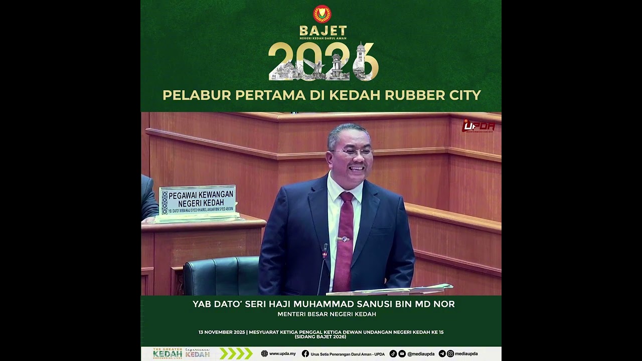 Pelabur Pertama di Kedah Rubber City