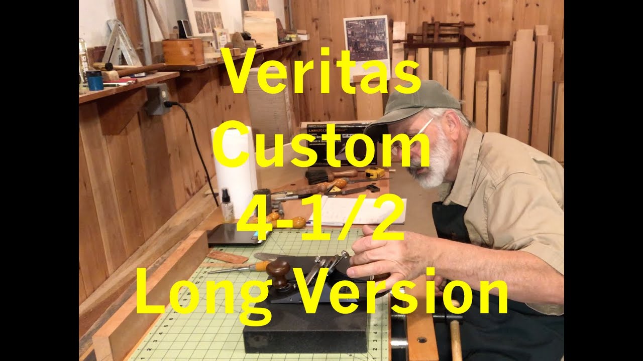 Veritas Custom 4-1/2 Smooth Plane Long Version - Plane Talk Oct 15, 2025 #woodworking #craft #tools