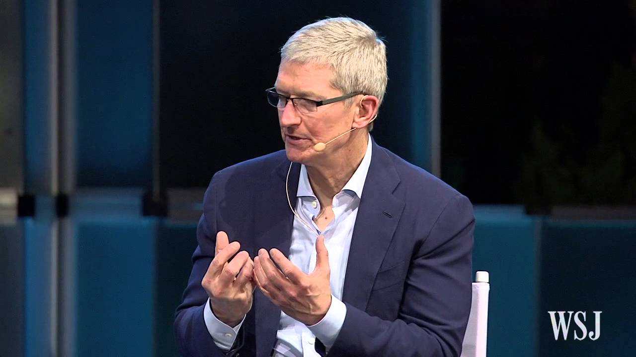 Tim Cook at WSJDLive on Relationships With Artists