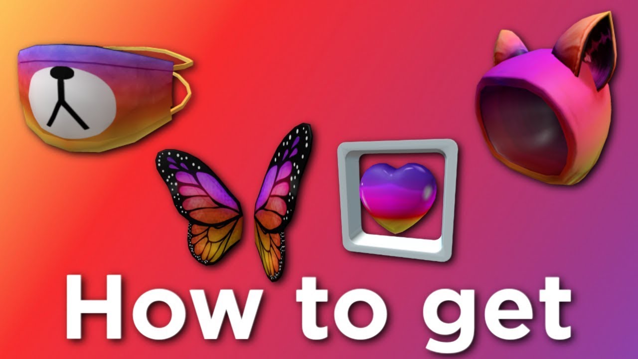 How to get the free Roblox Instagram Accessories
