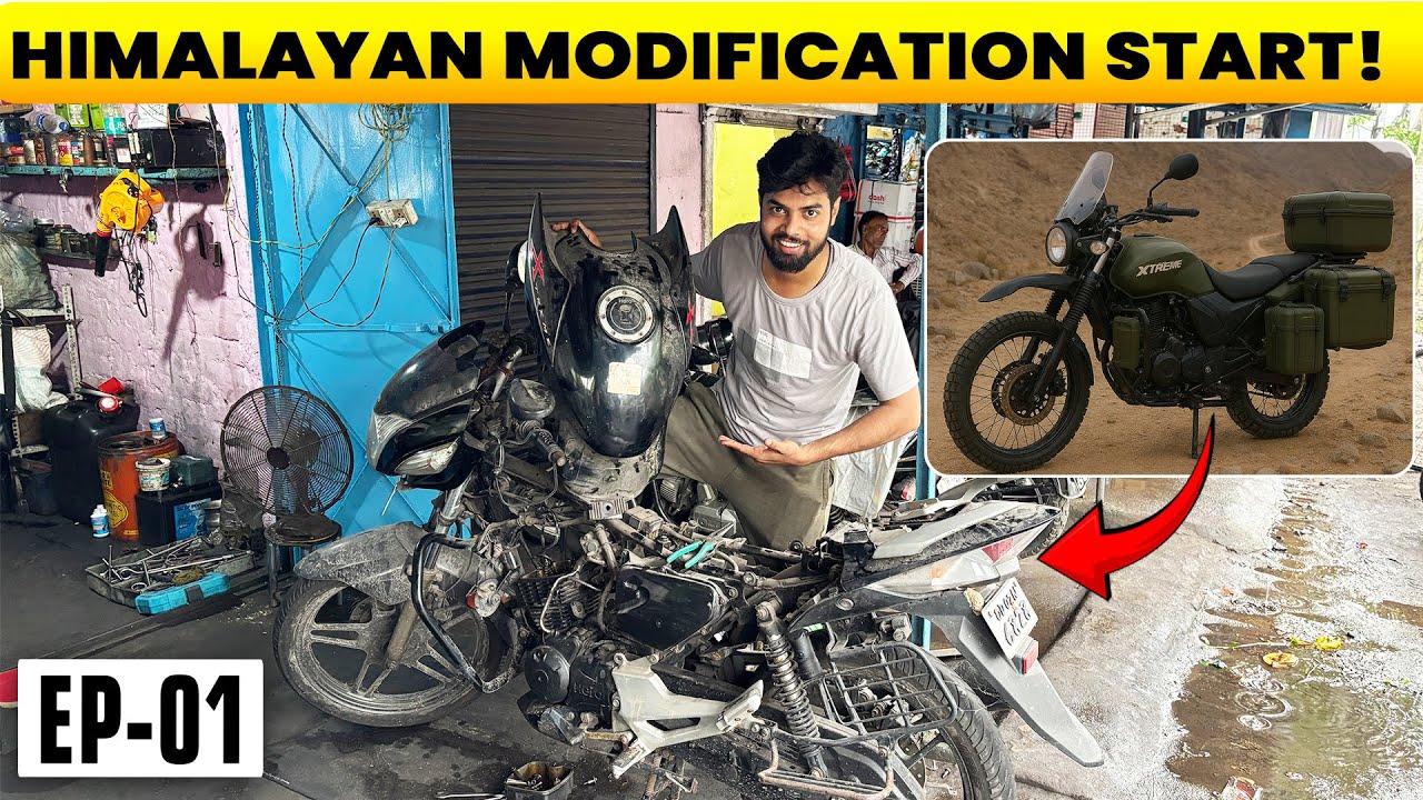 Finally 2 Saal Baad Start Hui Meri CBZ Xtreme! 🚀 Himalayan Modifications Ka Shuruaat | EP-01 