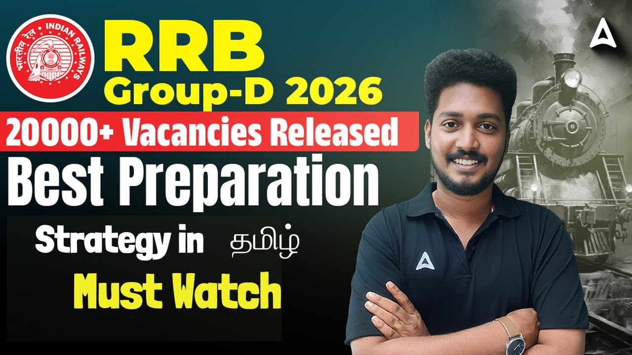RRB Group D Notification 2026 Tamil | 2000+ Vacancies | Best Opportunity for TNPSC Aspirants