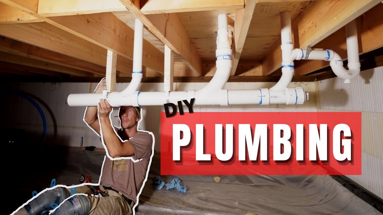 Plumbing a Small Cabin - DIY Mountain Cabin Build