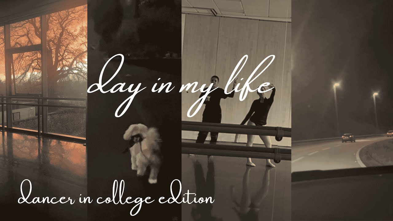 Day in my life - Dancer in college edition 🩰🎧
