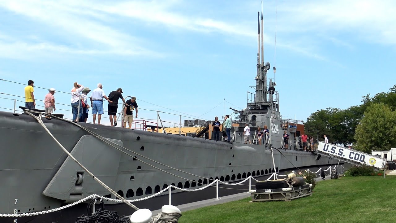 Aboard the USS Cod World War II Submarine