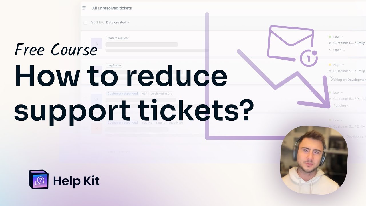 How Leading Companies Reduce Support Tickets [Free Course]