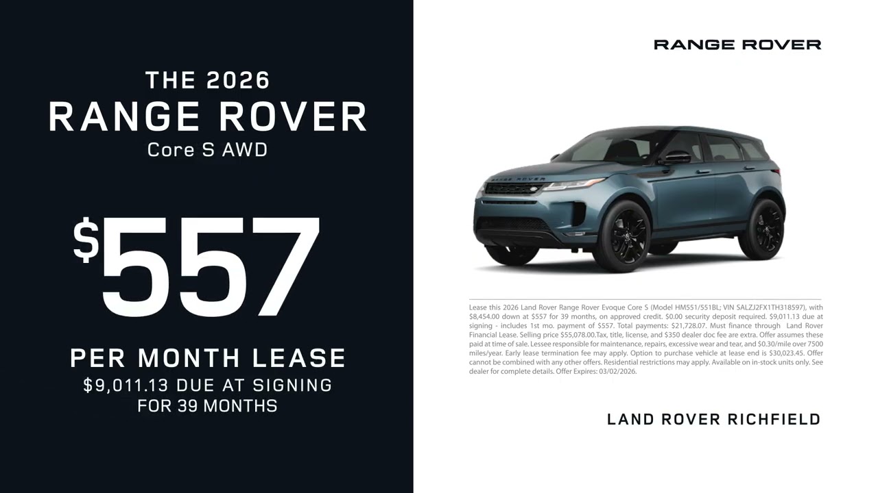 Land Rover 02/26/2026 7002362