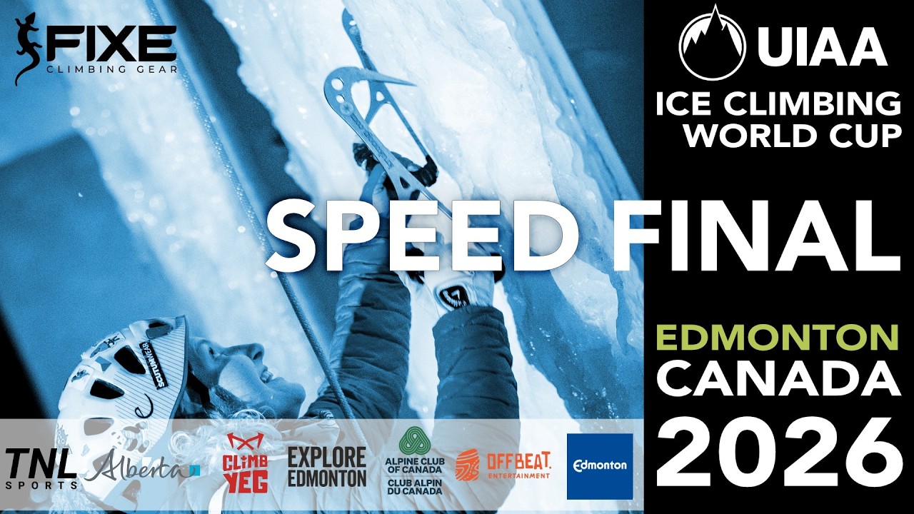 Round 4 Speed Finals - 2026 Ice Climbing World Cup - LIVE from Edmonton, Canada