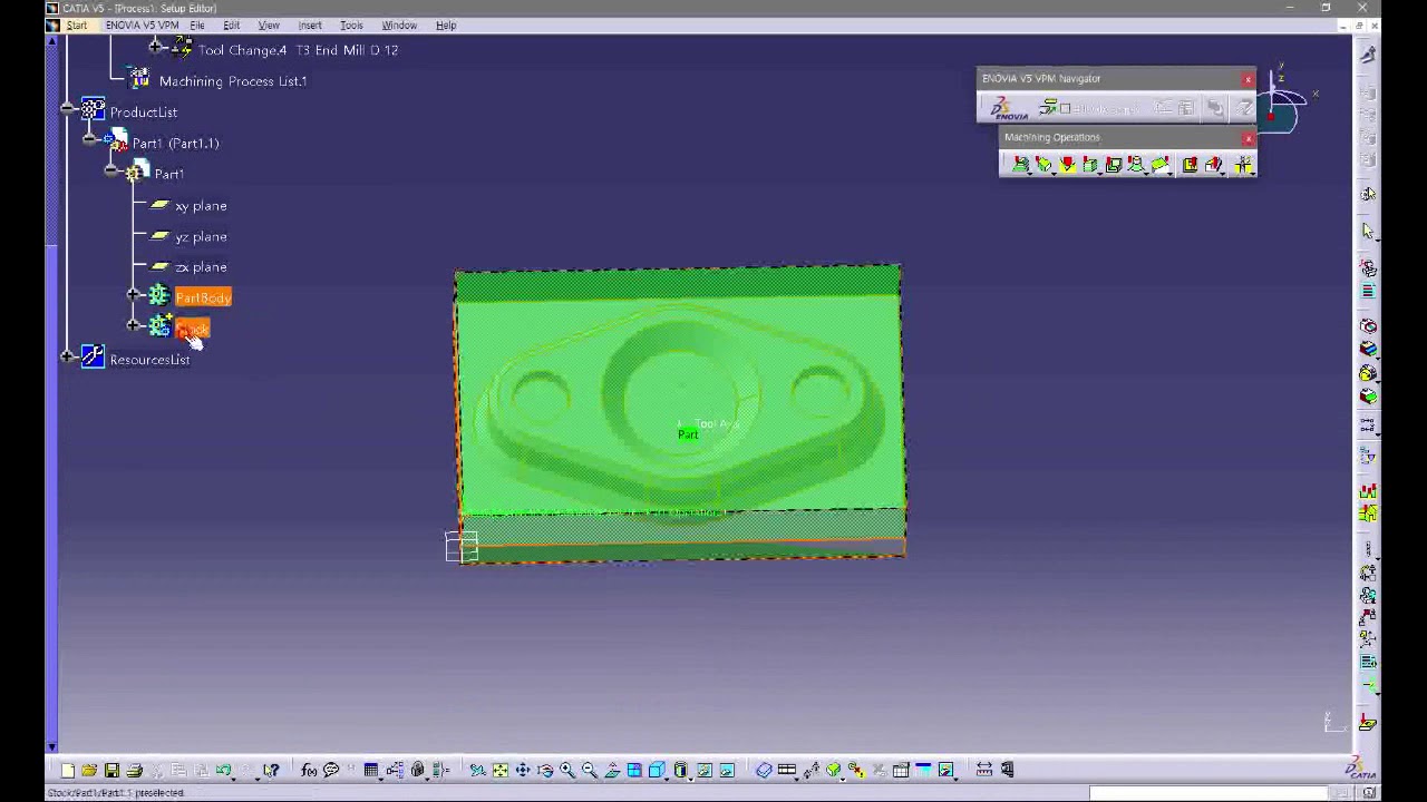 [ADLAMLAB][CATIA CAM] 3.5 Roughing 1