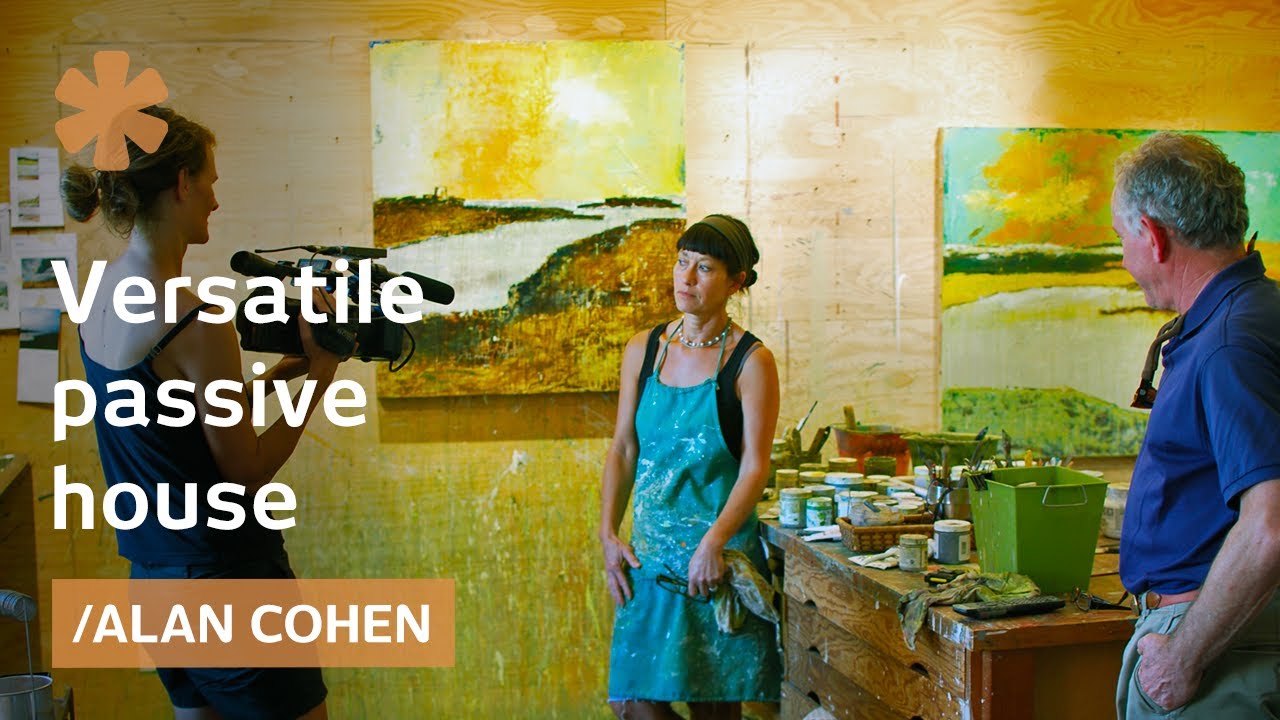 Versatile passive house to balance live/work, urban/country