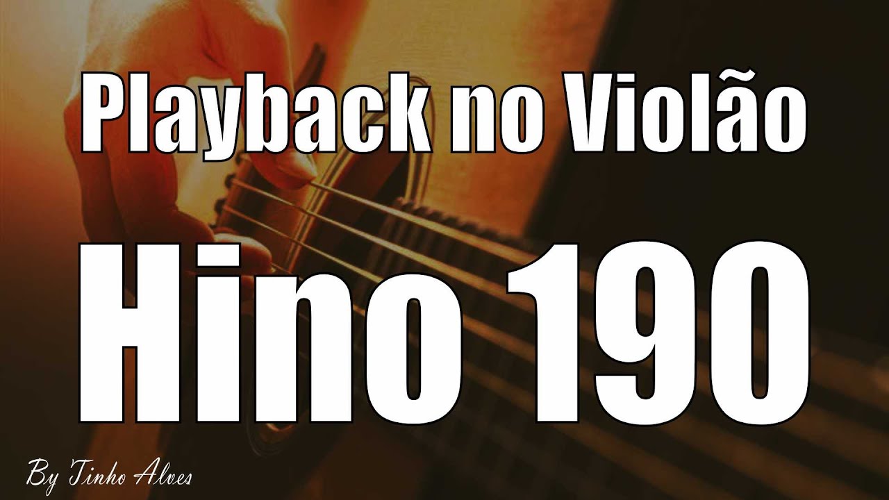 Playback legendado - Hino 190