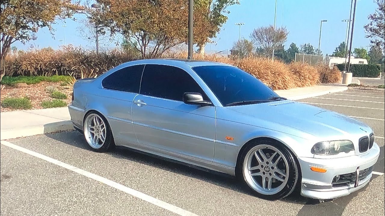 BMW E46 on M parallel Wheels 18x8 & 18x9.5 ( staggered )