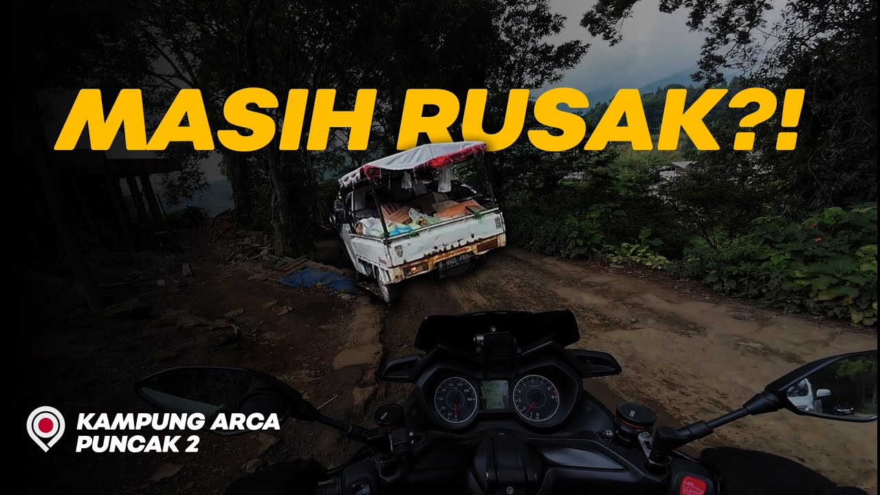 UPDATE JALUR PUNCAK 2 TERBARU‼️ Kondisi Jalan Kampung Arca Sekarang, Masih Rusak?