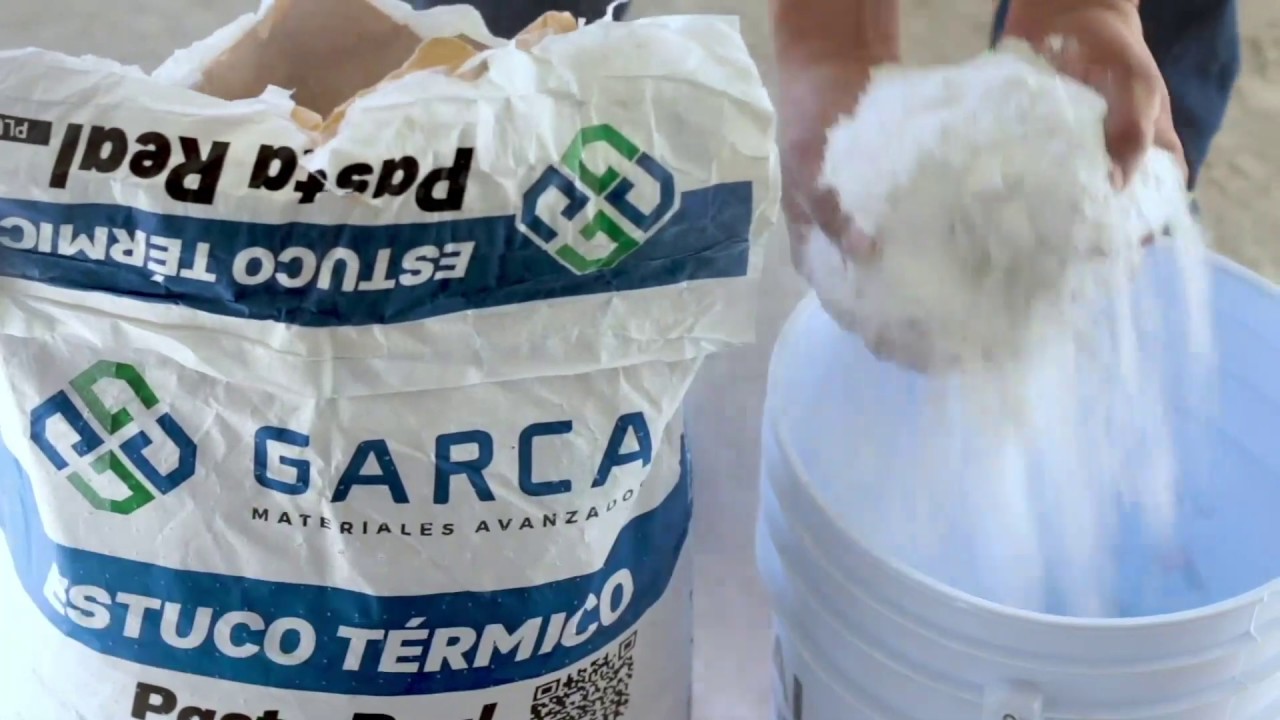 Aplicaci&oacute;n de Estuco T&eacute;rmico Pasta Real Plus