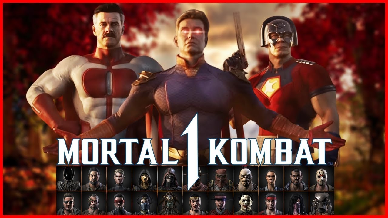 MORTAL KOMBAT 1 KOMBAT PACK COM OMNI MAN, HOMELANDER E PACIFICADOR! (ERMAC, TAKEDA E QUAN CHI DLC)