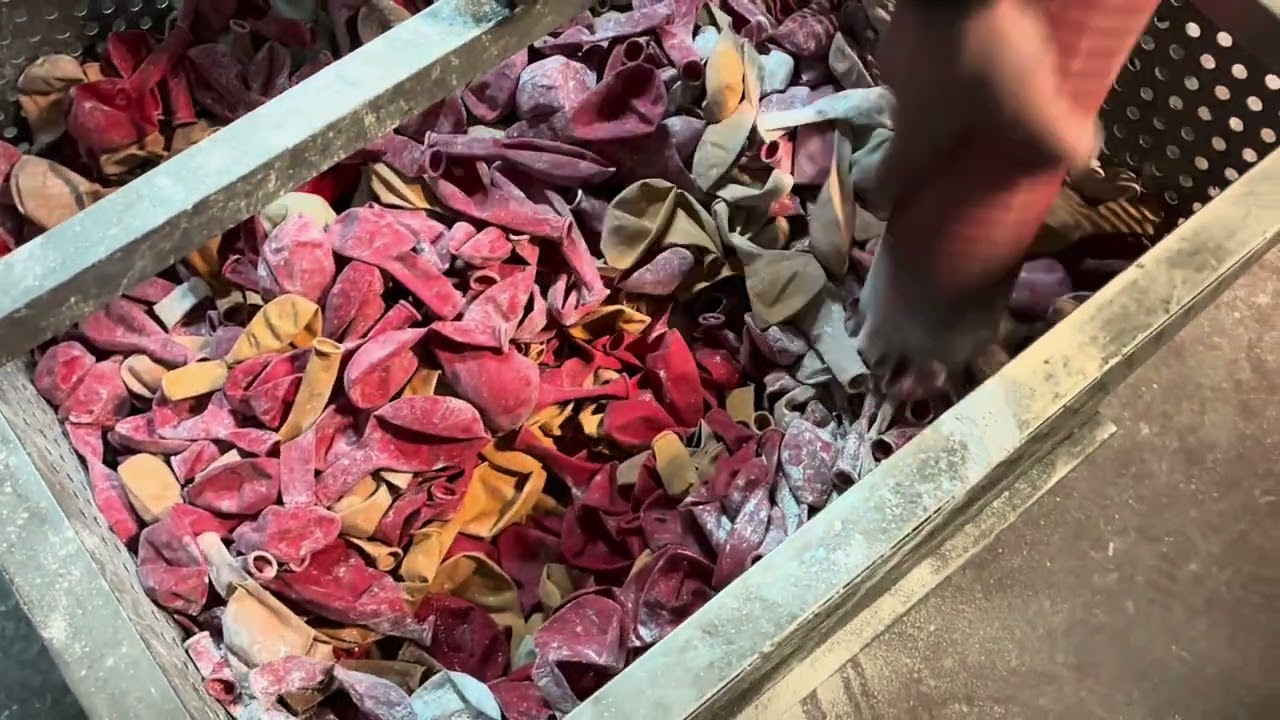 Baloon vacuum conveying // Balon vakumla taşıma
