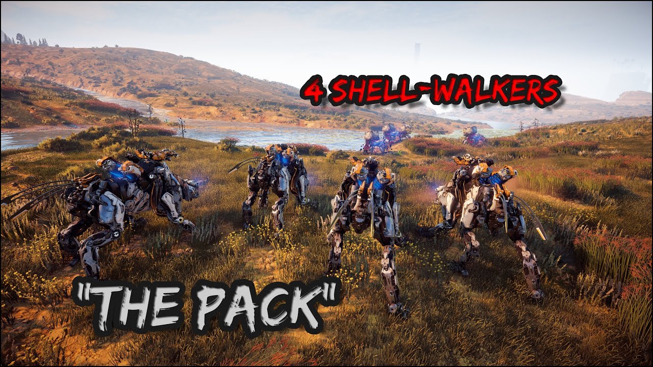 4 Ravagers vs 4 Corrupted Shell-Walkers (M vs M)