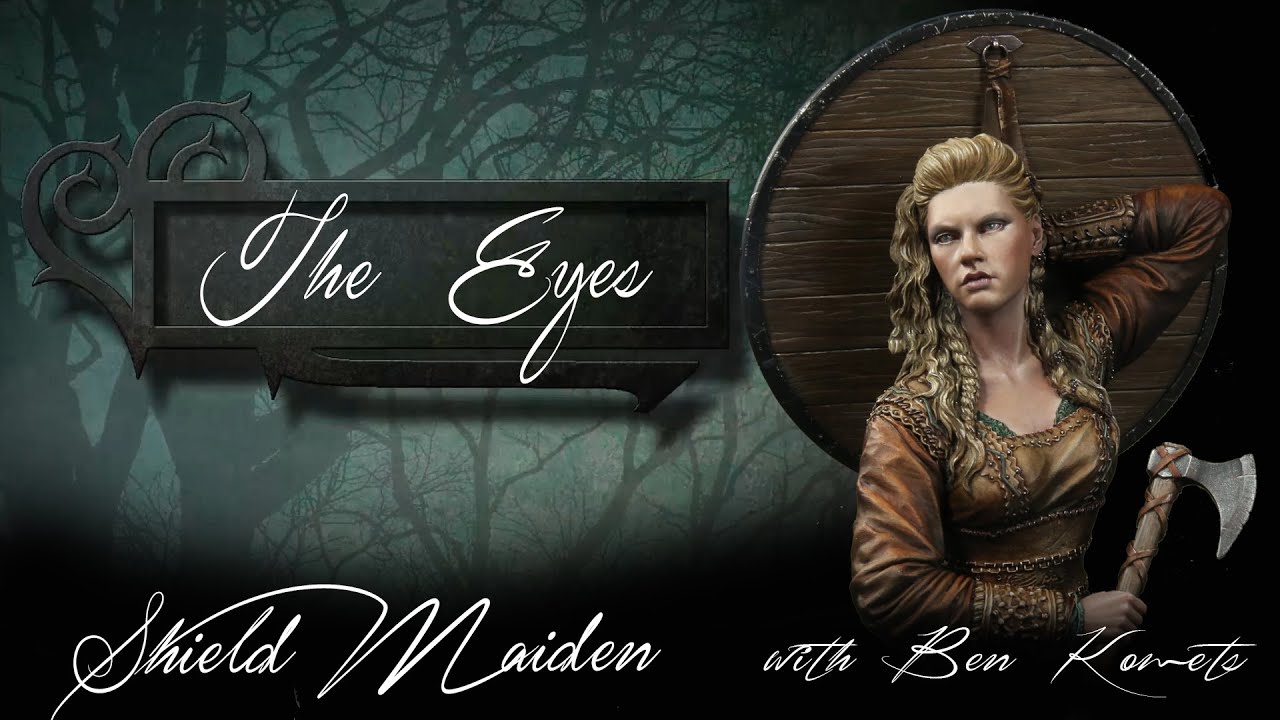 Nuts Planet Shield Maiden - Part 2 - Painting Maiden Eyes
