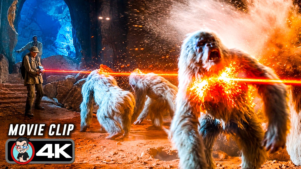 CONGO | Killer Apes vs. Laser Guns Inside a Volcano (4K)