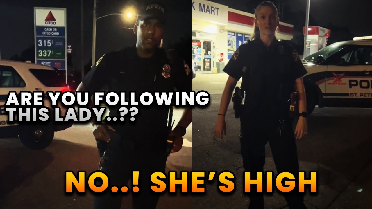 Officers Harassed This Man For His ID After A  Woman Claimed That He Was Following Her