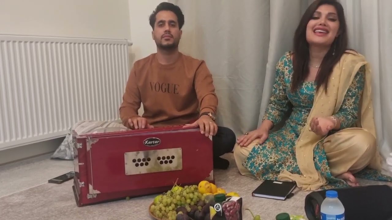 Qais Maroof and Husna Enayat حسنا عنایت و قیس معروف ای ماه عالم سوز من 😍