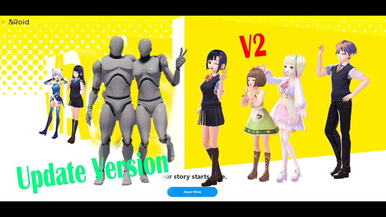 VRoid Studio Export To Unreal Engine 4.26 (VRM4U) (update) under 8 min.