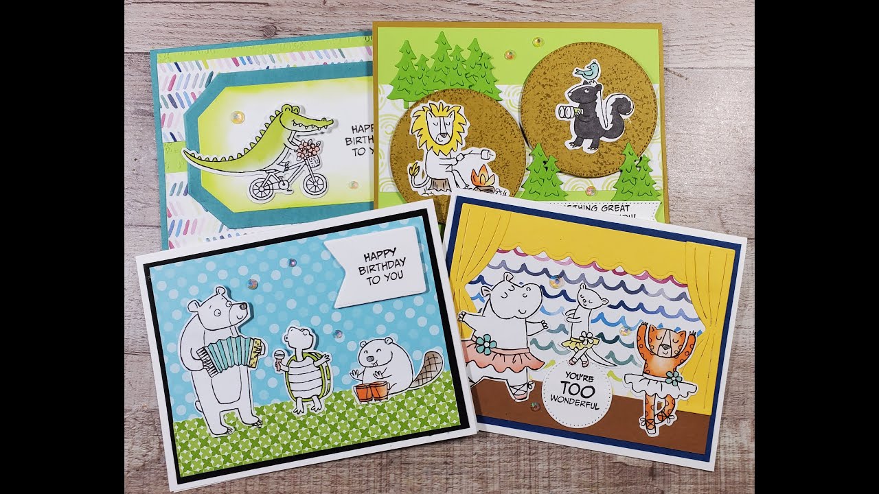 Zany Zoo, Class to Go, Stampin' Up!