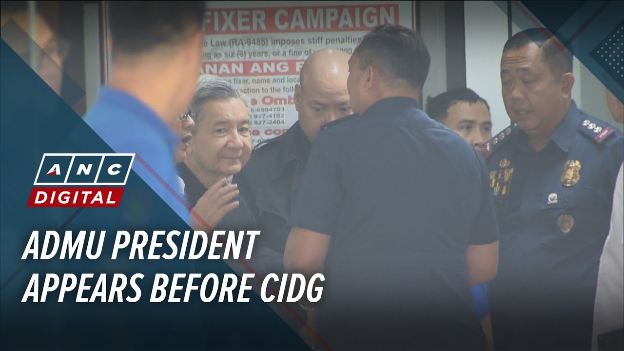 Президент Ateneo дал показания в CIDG по делу о гибели студентов-спортсменов | ANC