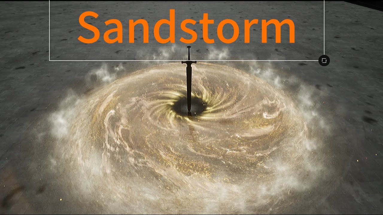 Sandstorm Tutorial-Unreal engine5-Niagara