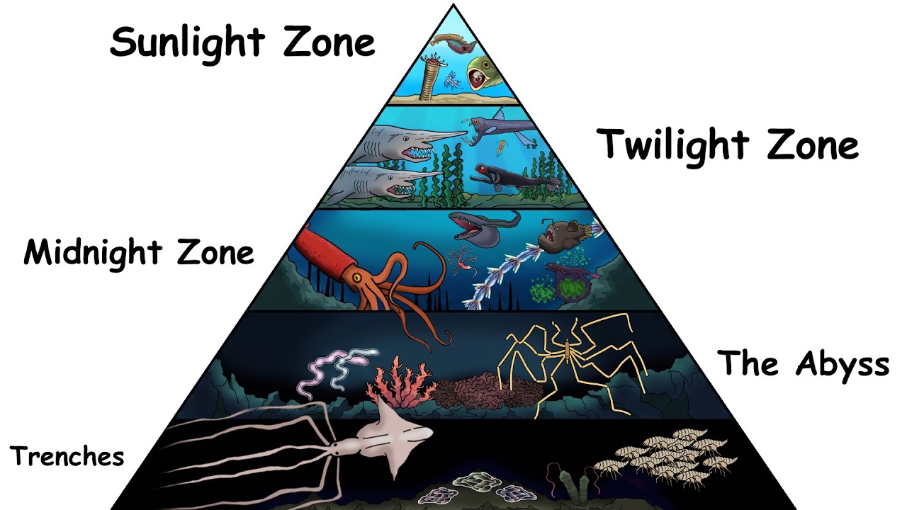 The Most Disturbing Creatures in Each Ocean Layer