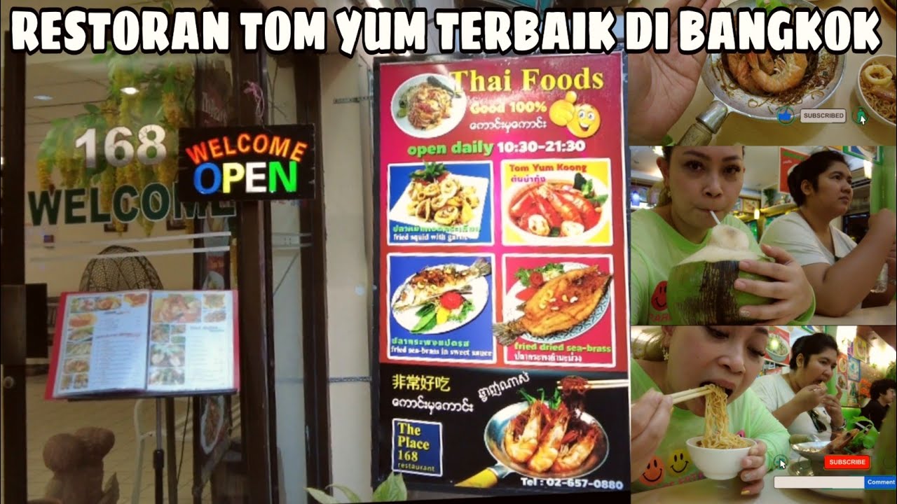 MAKAN TOM YUM PALING ENAK DI BANGKOK TERNYATA ADA DI PRATUNAM
