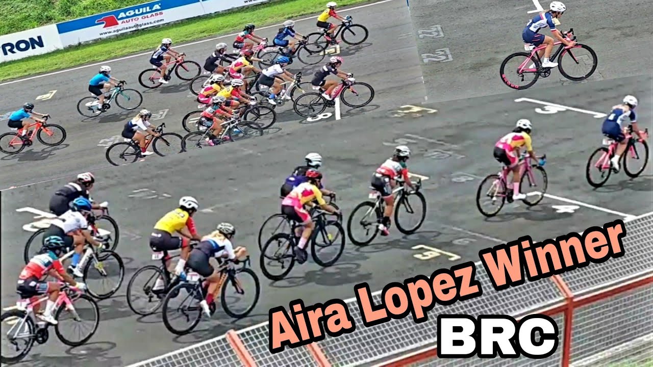 Aira Lopez lead the peloton @ BRC womens Elite category RB Genesis winner RB TRIP TO JAPAN