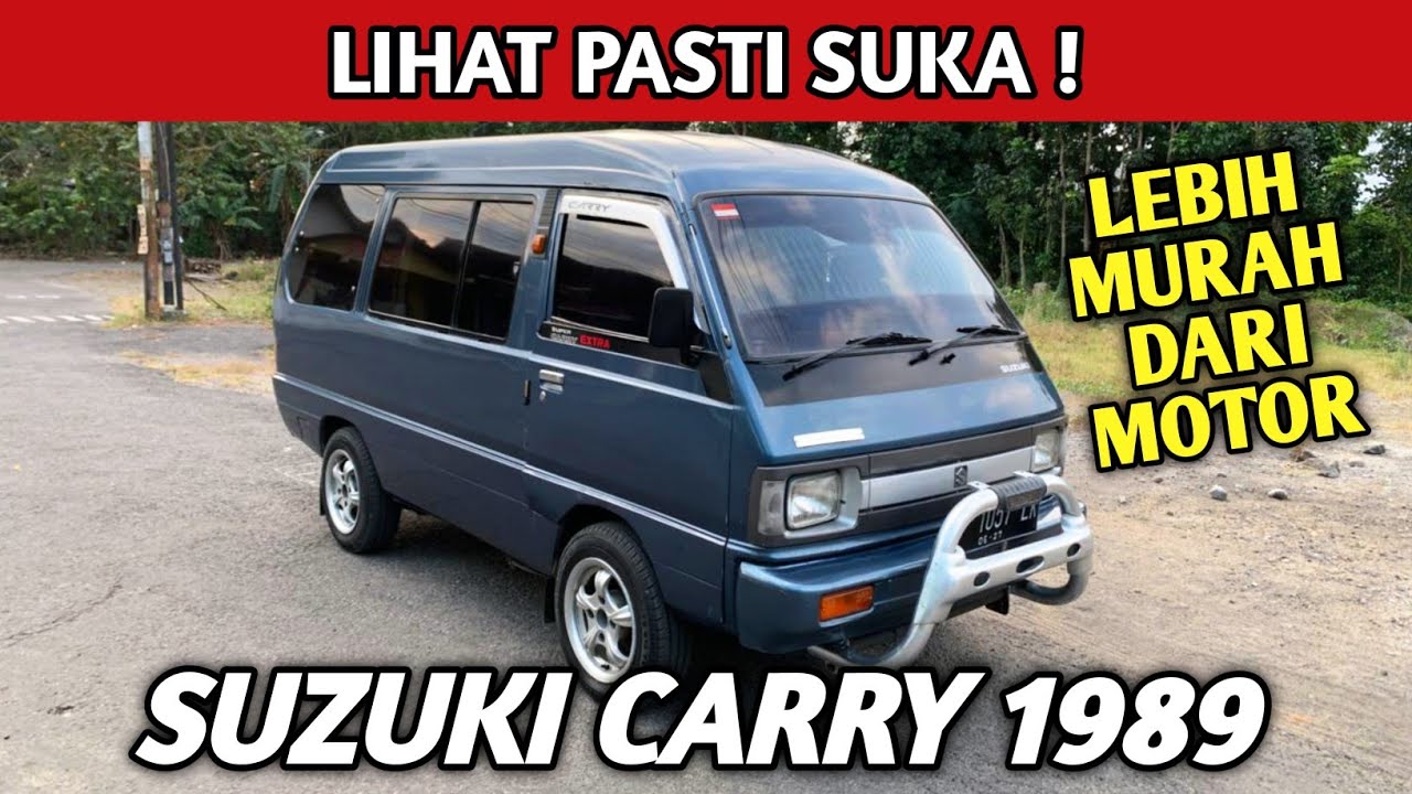 SUZUKI CARRY 1.0CC 1989 HARGANYA CUMA BELASAN JUTA SIAP PAKAI