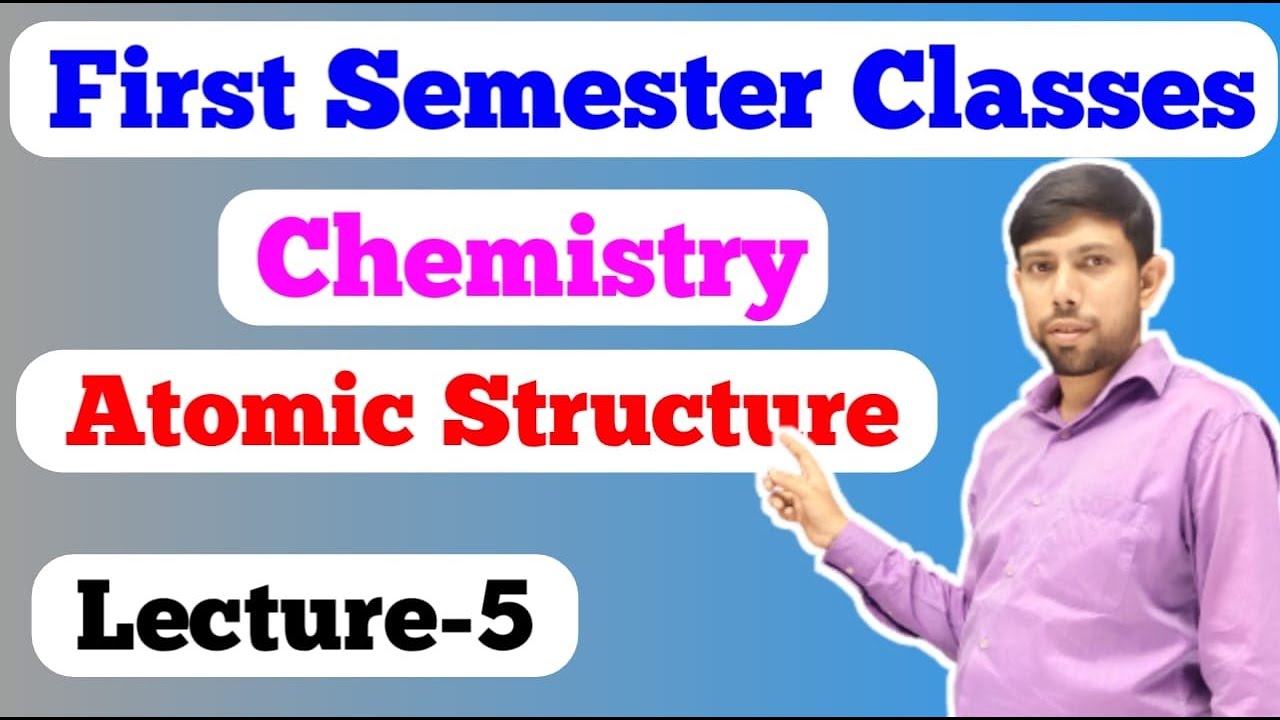 Polytechnic First Semester / Atomic Structure Lecture-4 / Structure Of Atom