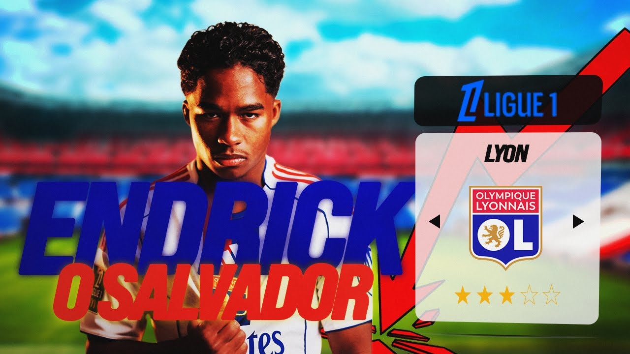É ASSIM que ENDRICK vai SALVAR o LYON | Missão Lyon #1