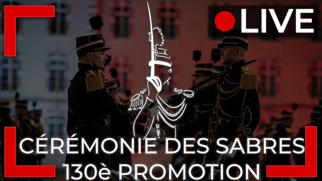 #Cérémonie | La cérémonie des Sabres de la 130e promotion !