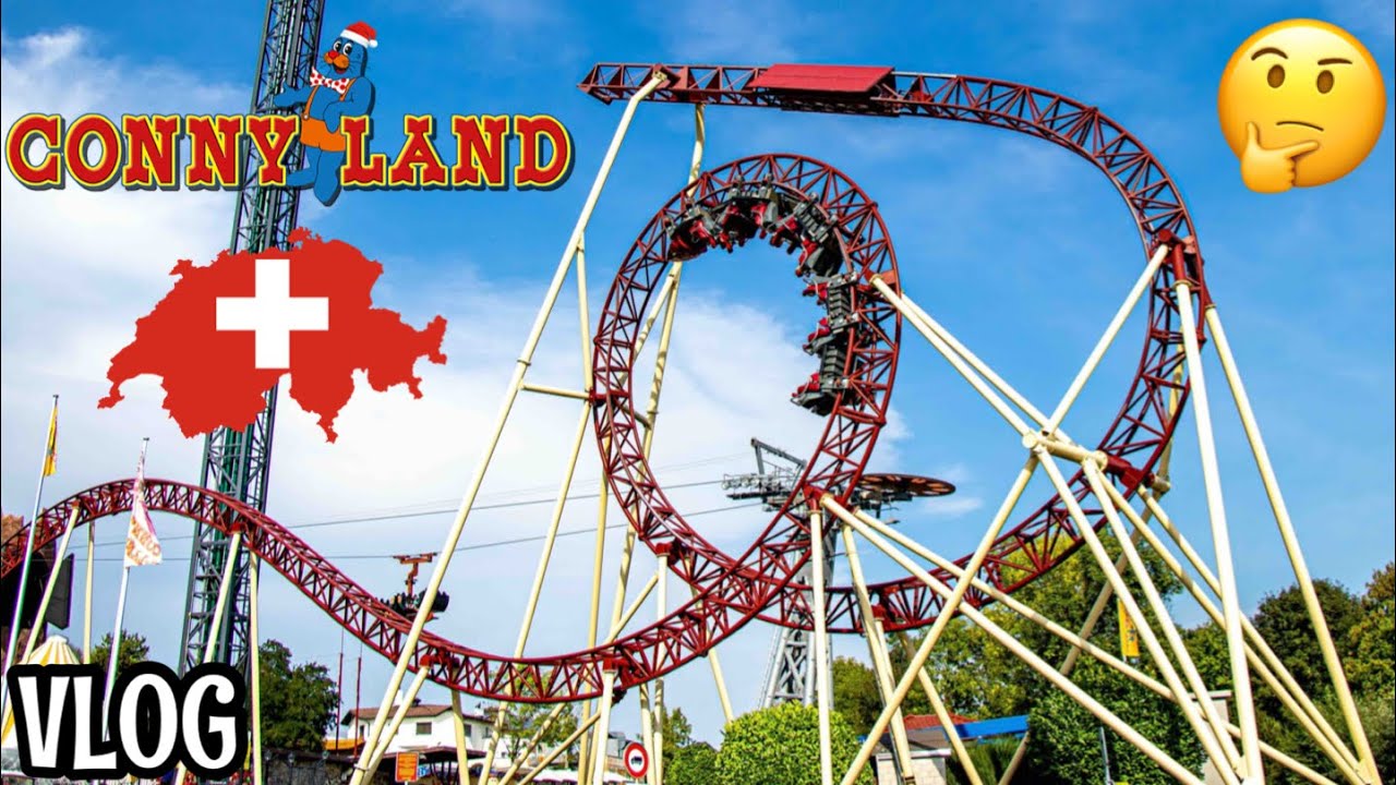 Visiting Switzerland’s *ONLY* Amusement Park! Conny Land - Lipperswil, Switzerland | VLOG [2022]