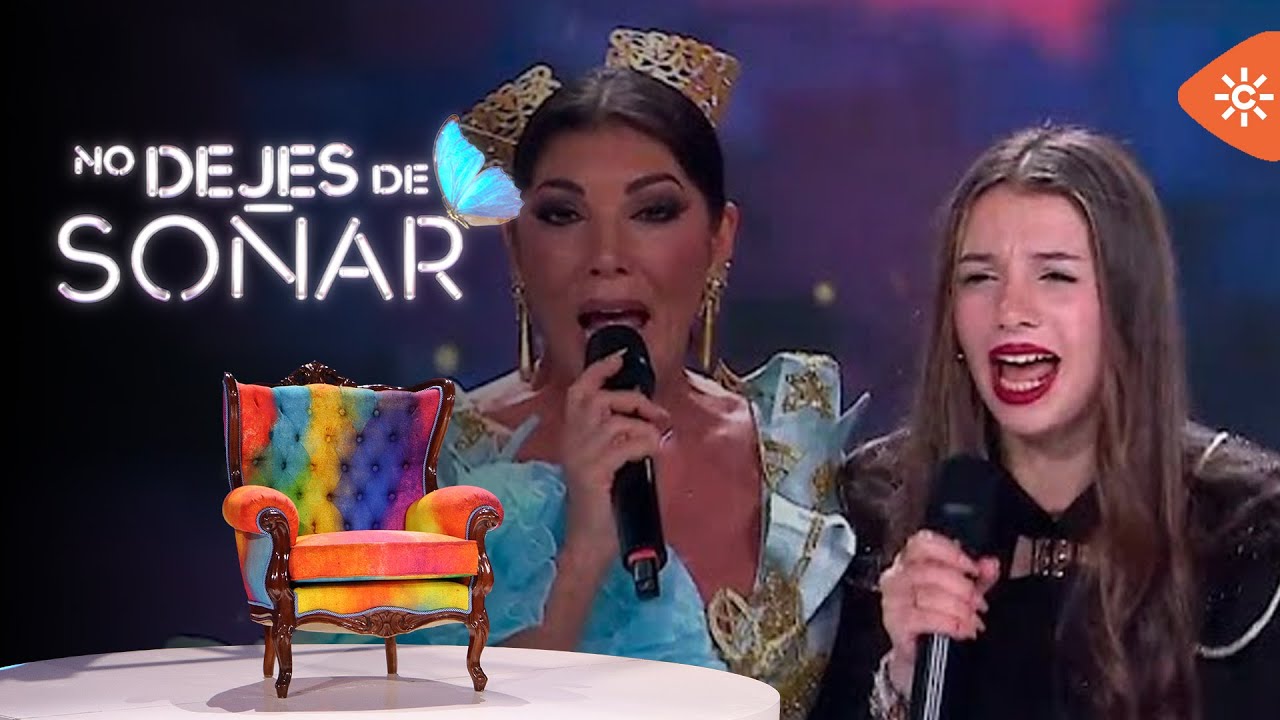 No dejes de soñar | Nora cumple con creces su ilusión de cantar en la tele y conocer a Joana Jiménez
