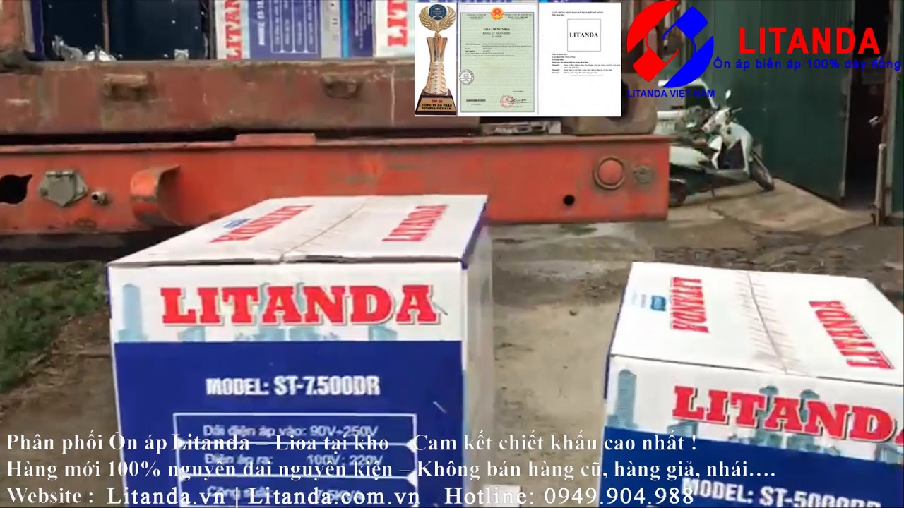 Ổn Áp Litanda 1 Pha & Ổn Áp Litanda 3 Pha Được Đặt Hàng Lên Đường Xuất Khẩu Đi Myanma.