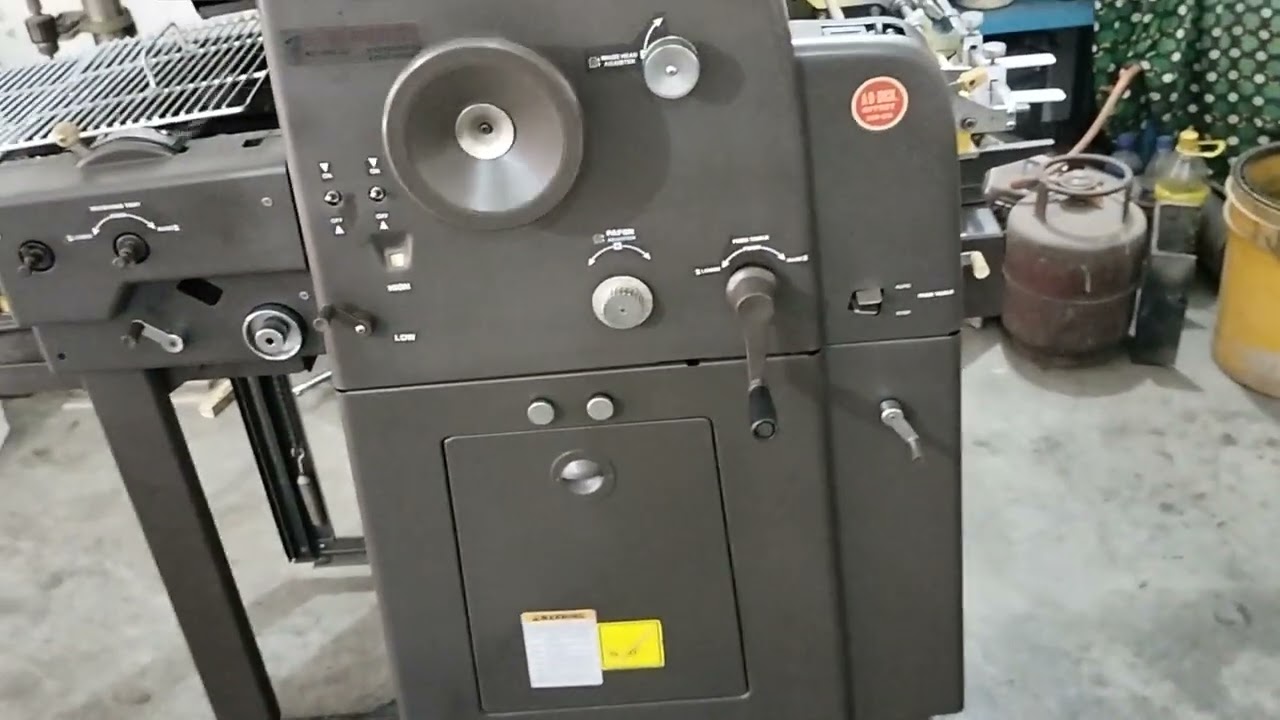 Abdick 360 offset machine 