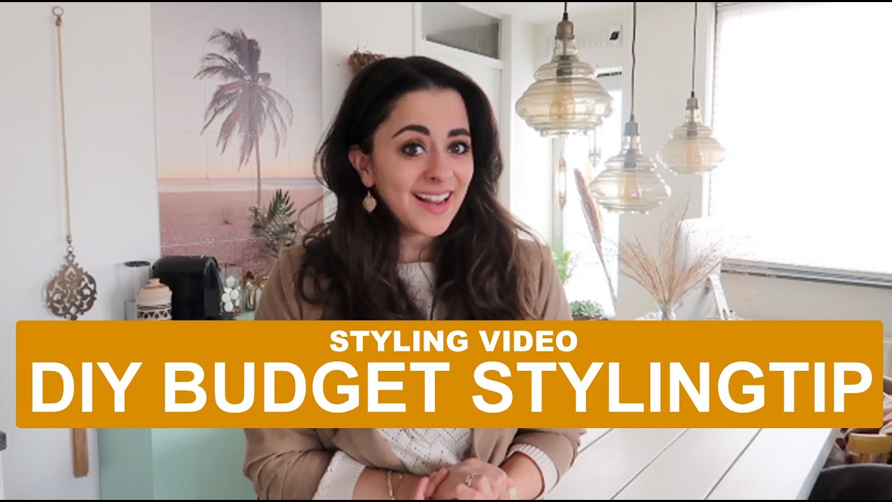 DIY BUDGET STYLING VOOR IN DE WOONKAMER | BINTI HOME