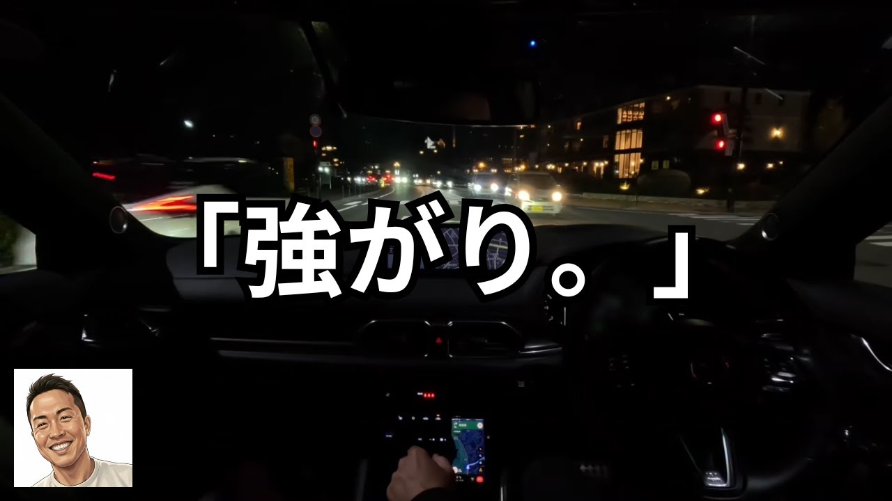 ［CX-5車中泊旅］綺麗な夜景を前にして、頑張ってカメラを回す。無理して喋ることで、自分を保っていたのかもしれない。｜241