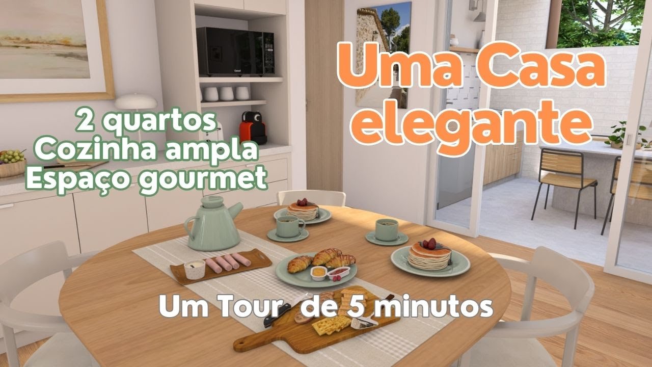 Um casa elegante...