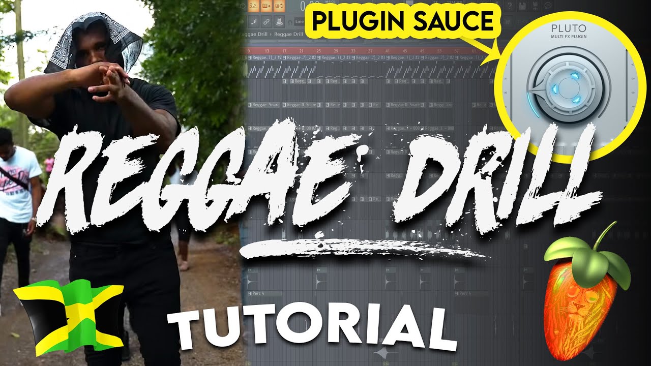 MAKING A REGGAE INFLUENCED DRILL BEAT - (FL Studio Tutorial)