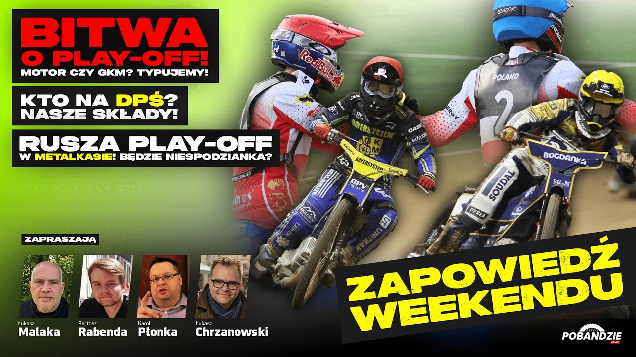 LIVE: KTO WYGRA BITWĘ GKM - MOTOR?  TYPUJEMY! OTO NASZE SKŁADY NA DPŚ | LEWOSKRĘTNI