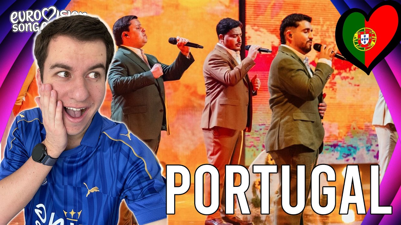 REACTION to PORTUGAL 🇵🇹 EUROVISION 2026 | Bandidos do Cante - Rosa 💚