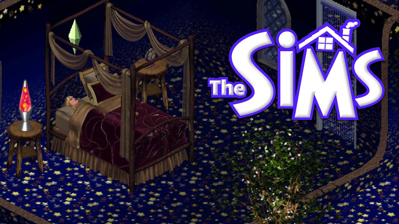 The Sims 1 Ambience / Female Sim Sleeping - Night / Sleep (1 Hour)