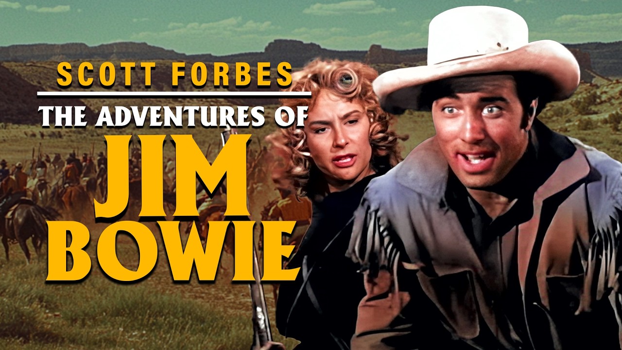 Iconic American Period Drama Series | The Adventures Of Jim Bowie: The Squatter (1956)