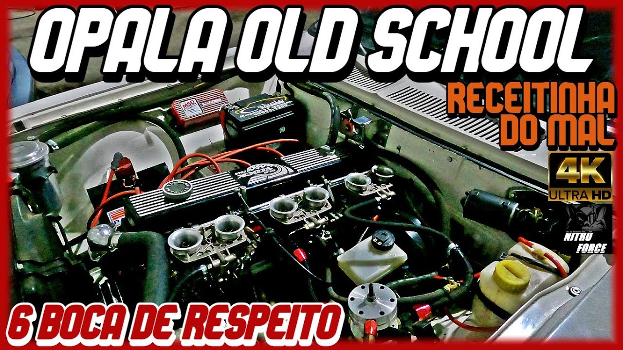 OPALA TRIPLA WEBER O MUSCLE CAR BRASILEIRO 🚀🔥